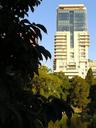 Building rising over th Garden.
